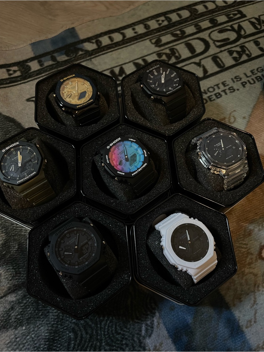 G-Shock Multi-Color and Black Resin Men’s Watch Collection